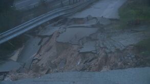 Estrada abate em Leiria devido ao mau tempo