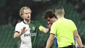 FC Porto queixa-se de agressão de Hjulmand a Galletto no Sporting-AVS