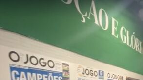 Balneário do Sporting no Dragão