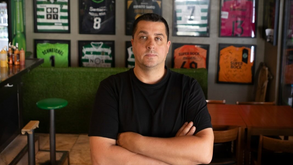 Bruno Sá é proprietário do restaurante 'O Cantinho do Sá', junto ao Pavilhão João Rocha