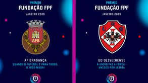 Prémios Fundação FPF Janeiro