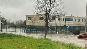 Danos nas instalações da Académica