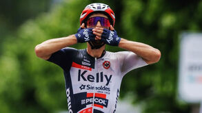 O ciclista José Sousa