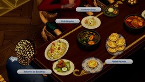 Descubra pastéis de bacalhau e pastel de nata no The Sims 4 Royalty and Legacy!