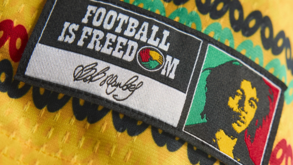 Equipamento Jamaica 2026 inspira-se em Bob Marley e no lema "Football is freedom"