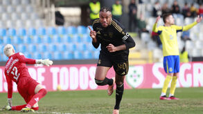 Cassiano festeja mais um golo pelo Casa Pia