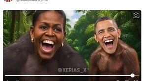 Obama comenta publicação de Trump em que surge como macaco: «Espetáculo de palhaços»