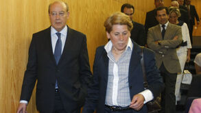 Aurora Cunha com Pinto da Costa