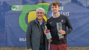 Max Basing, o campeão, e Álvaro Araújo, o presidente da CMVRSA