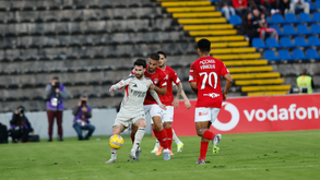 Rafa Silva durante o Santa Clara-Benfica
