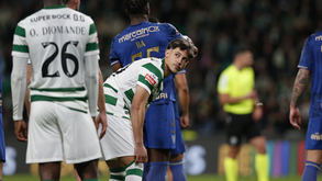 Rafael Nel fez a estreia pelo Sporting em Alvalade