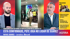 Rafael Soares: «Benfica tem calendário mais complicado do que o FC Porto»