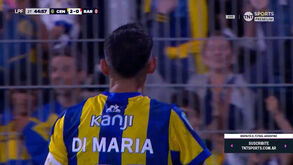 Di María volta aos golos pelo Rosario Central com mais um momento de pura classe