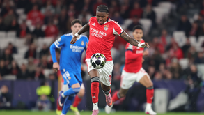 Lopes Cabral durante o Benfica-Real Madrid