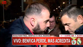 Equipa de reportagem da CMTV ameaçada na Luz após o Benfica-Real Madrid