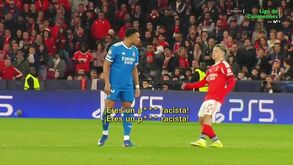 Mbappé revoltado com Prestianni