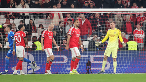 O momento do golo de Vinícius Júnior no Benfica-Real Madrid