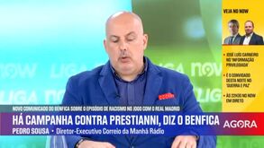 «Benfica já percebeu que está a ser cercado e que há uma campanha para que Prestianni seja castigado»