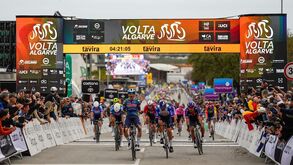 Chegada so sprint a Tavira