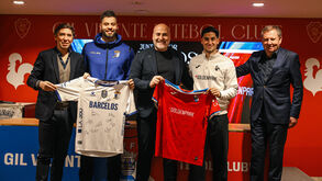 Por ordem: Rui Silva, Luís Querido, Hugo Ricardo, Zé Carlos Gonçalves e Francisco Dias da Silva