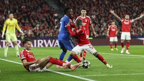 Prestianni e Vini no Benfica-Real Madrid