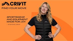 Stefanie Graf junta-se à CRIVIT para promover desporto e movimento