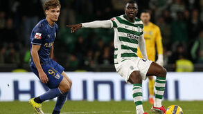 Diomande tem-se mostrado o patrão da defesa do Sporting