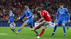 Trent Alexander-Arnold no Benfica-Real Madrid