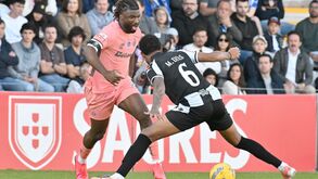 Moffi jogou 17 minutos contra o Nacional