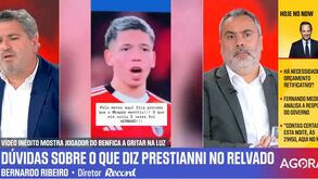 Novas imagens de Prestianni a gritar no Benfica-Real Madrid: «'Hermano' está fora de questão»