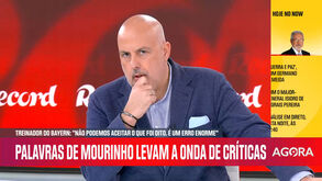 Pedro Sousa: «Críticas de Kompany? José Mourinho vai passá-lo a ferro...»