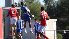Benfica-FC Porto no Campeonato Nacional de Juniores