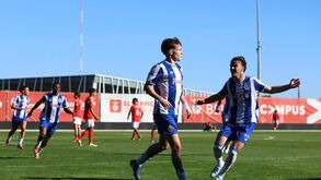 Benfica-FC Porto no Campeonato Nacional de Juniores