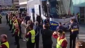 Vinícius Júnior recebido com assobios em Pamplona