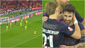 Rafa estreia-se a marcar desde o regresso ao Benfica com golo... de letra: veja o momento