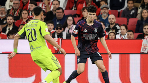 José Neto durante o Benfica-AVS SAD