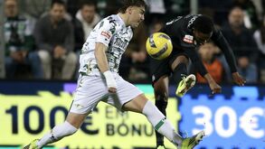 Geny Catamo marcou um golaço no triunfo do Sporting frente ao Moreirense