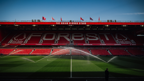 Vista geral do The City Ground, estádio do Nottingham Forest