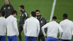 Real Madrid prepara jogo com o Benfica