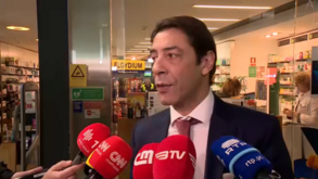 Rui Costa no Aeroporto Humberto Delgado