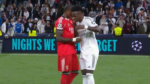 Lopes Cabral pediu camisola a Vinícius após o Real Madrid-Benfica