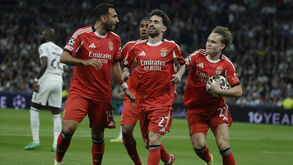 Rafa marcou e foi o melhor elemento do Benfica frente ao Real Madrid