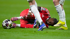 Sidny Lopes Cabral durante o Real Madrid-Benfica