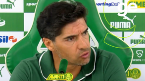 Abel Ferreira incrédulo com arbitragem: «Trocou pontapé de baliza por canto e ainda me disse que foi o VAR»