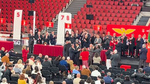 Rui Costa abraça o pai