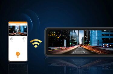 Dashcam inteligente com WiFi e GPS para monitorizar viagens em tempo real
