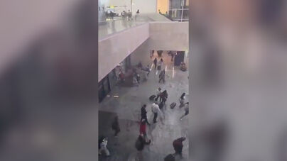 Imagens mostram o caos no aeroporto de Guadalajara após morte de ‘El Mencho’ 