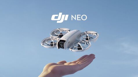 Drone DJI Neo 4K UHD: leve, inteligente e cabe na palma da mão