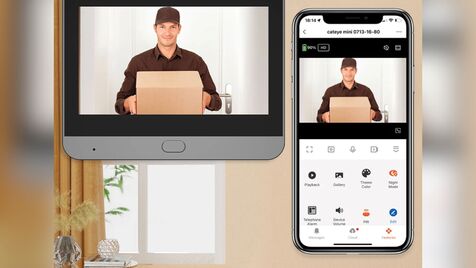 Porteiro digital com notificações no telemóvel aumenta a segurança da casa