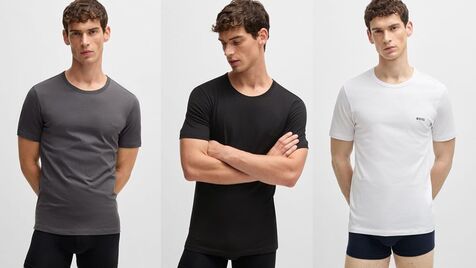 Descubra os packs de t-shirts Boss na Amazon: qualidade superior a preços acessíveis